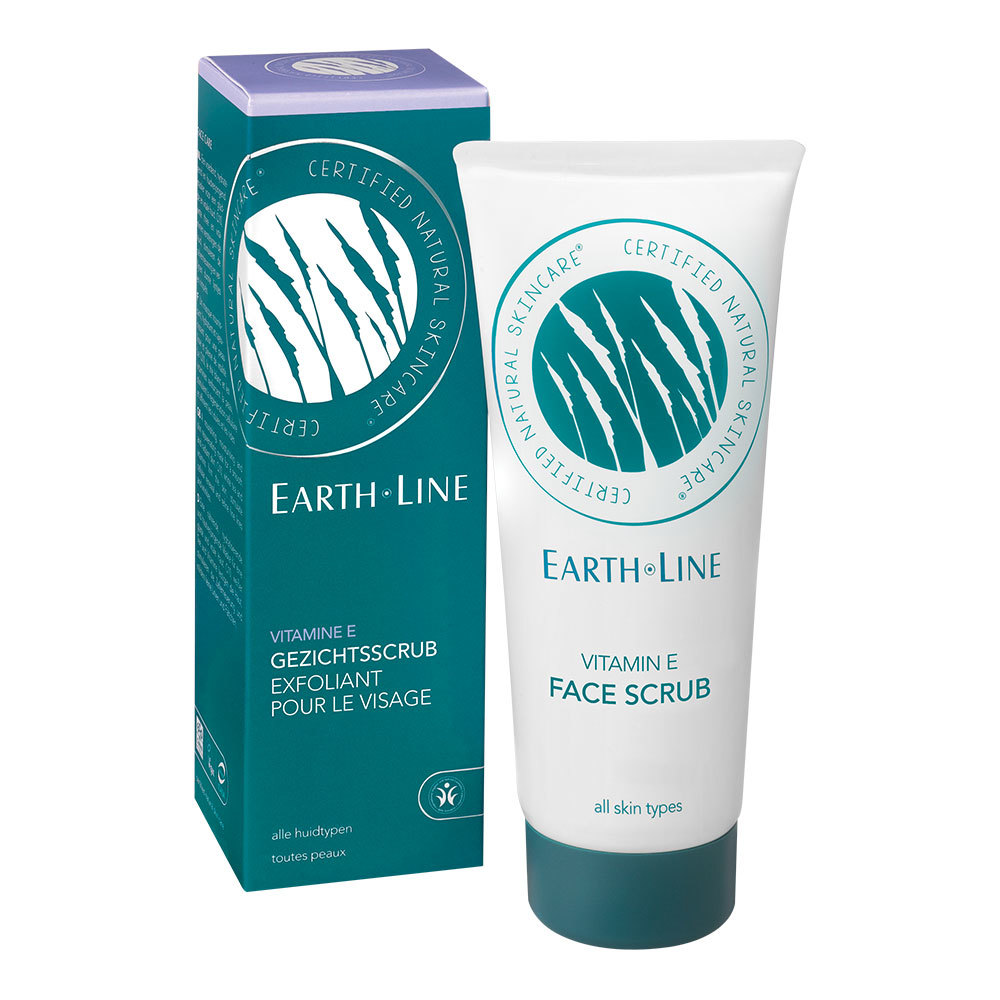 Earth Line Vitamine E Gezichtsscrub 100GR