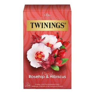 Twinings Floral Rosehip & Hibiscus Thee 20ZK