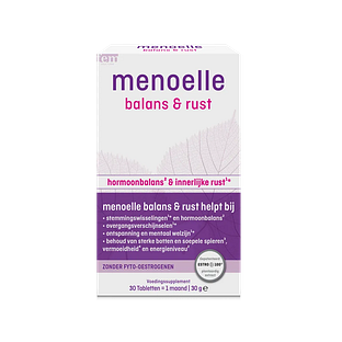 Menoelle Balans & Rust Tabletten 30TB Menoelle Balans & Rust Tabletten 30TB