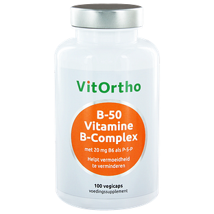 VitOrtho B-50 Vitamine B-Complex Capsules 100VCP