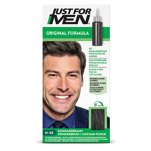 Just For Men Original Formula Haarkleuring - H45 Donkerbruin 1ST Just For Men Original Formula Haarkleuring - H45 Donkerbruin 1ST