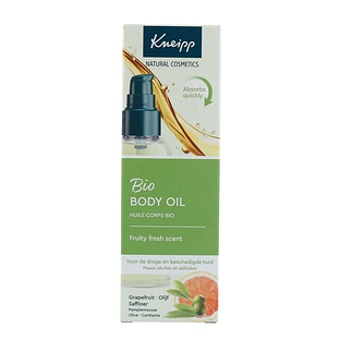 Kneipp Bio Body Oil Grapefruit en Olijf Saffloer 100ML Kneipp Bio Body Oil Grapefruit en Olijf Saffloer 100ML