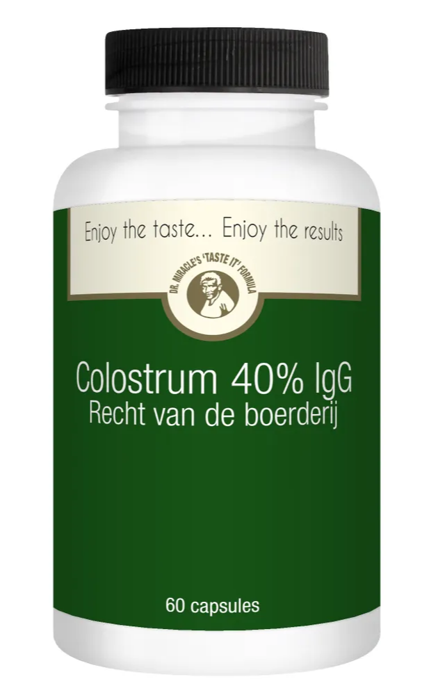 Dr Miracle's Colostrum 40% IgG Capsules 60CP
