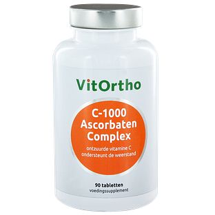 VitOrtho C-1000 Ascorbaten Complex Tabletten 90TB