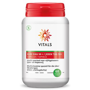 Vitals Elke Dag 50+ Capsules 60CP
