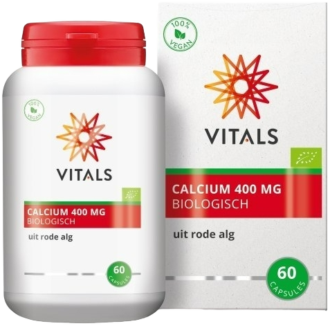 Vitals Calcium 400 Biologisch Capsules