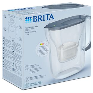 Brita Waterfilterkan Style Essential Cool Stone Blue 2,4LT