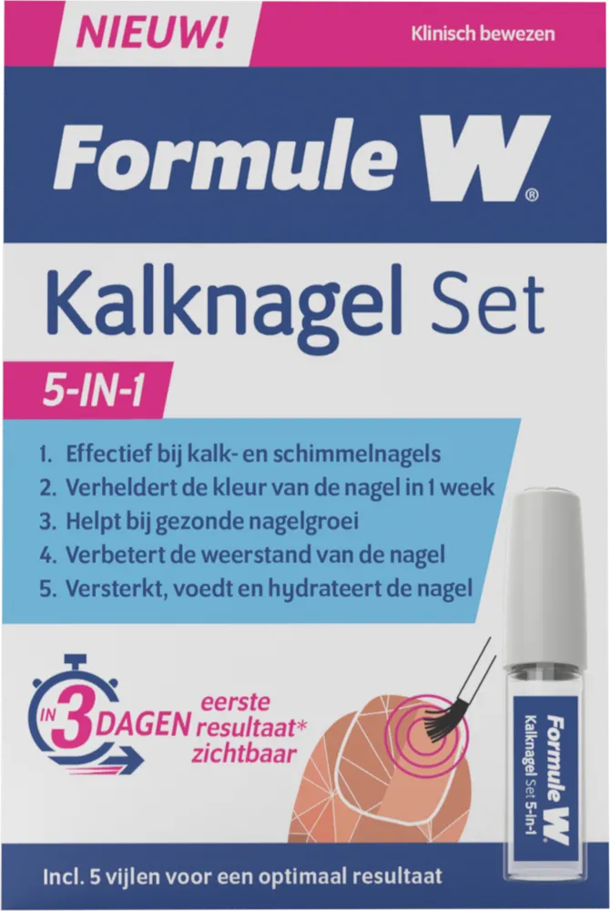 Formule W Kalknagel Set 5-In-1