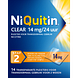 Niquitin Clear Pleisters 14mg Stap 2 Duoverpakking 2x14ST