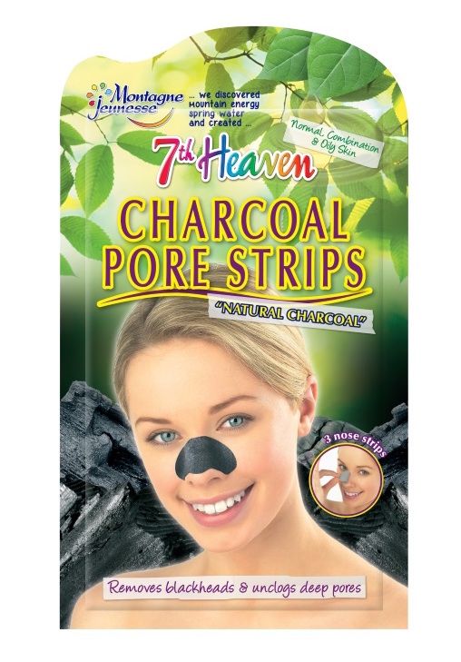 7th Heaven Charcoal Pore Strips 3ST