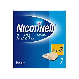 Nicotinell Pleisters 7 mg - voor stoppen met roken 7ST