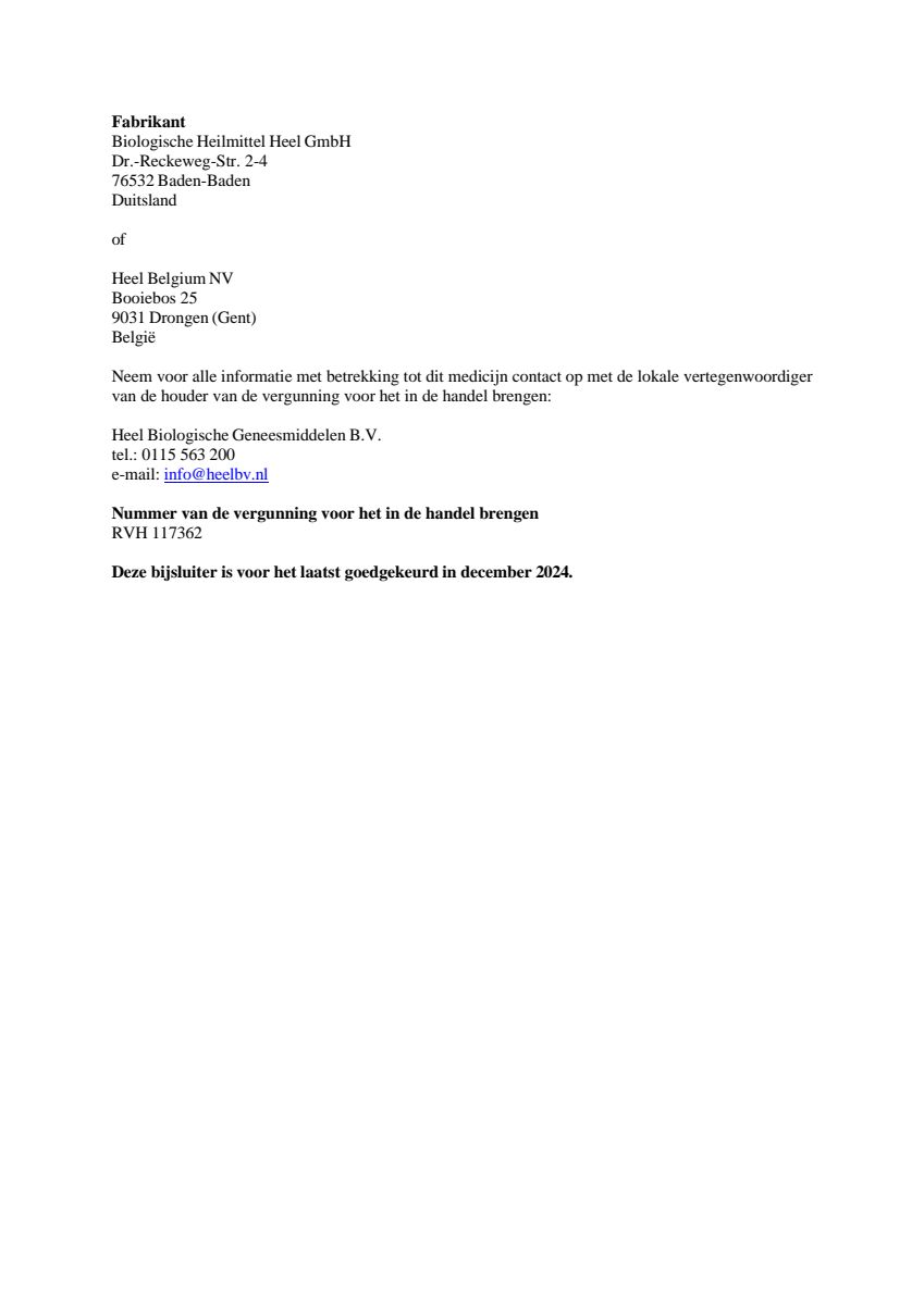 Spascupreel H Tabletten afbeelding van document #4, leaflet