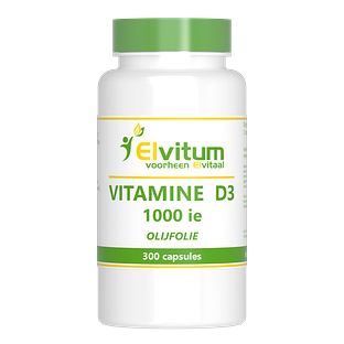Elvitum Vitamine D3 1000 IE Capsules 300CP