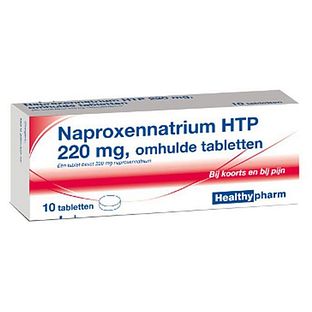 Healthypharm Naproxennatrium 220mg Tabletten 10TB