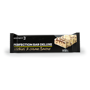 Body & Fit Perfection Bar Deluxe Cookies & Cream Flavour 55GR