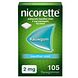 Nicorette Suikervrij Kauwgom Menthol Mint 2mg 105ST Nicorette Suikervrij Kauwgom Menthol Mint 2mg 105ST