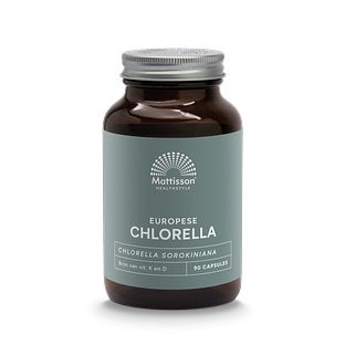 Mattisson HealthStyle Europese Chlorella 775mg Capsules 90CP Mattisson HealthStyle Europese Chlorella 775mg Capsules 90CP