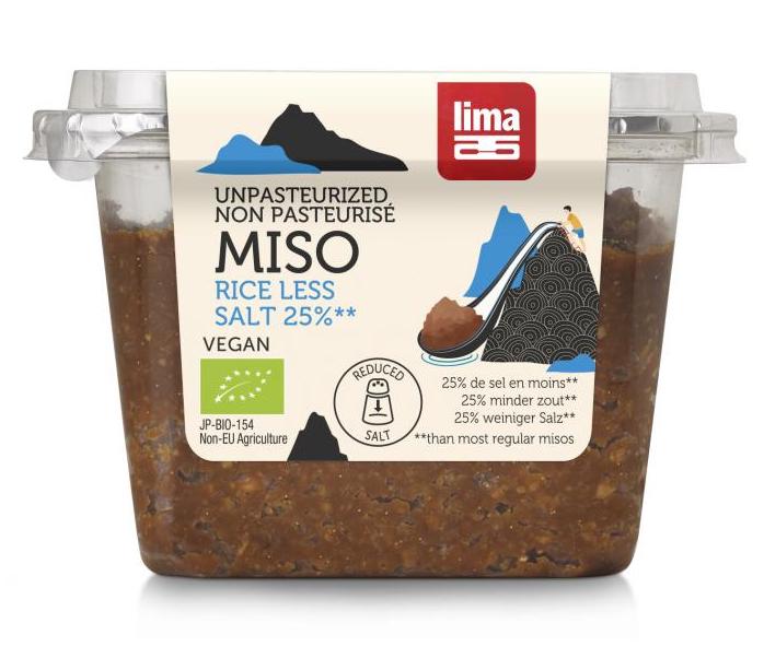 Lima Miso Rice 25% Minder Zout afbeelding