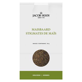 Jacob Hooy Maisbaard Gesneden 50GR