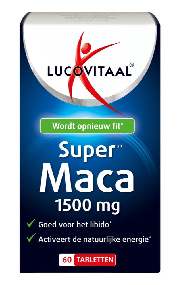 Lucovitaal Super Maca Tabletten 60TB