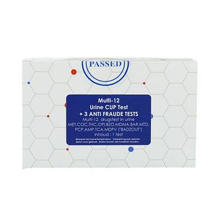 Testjezelf.nu Multi-12 Urine CUP test + 3 Anti Fraude Tests 1ST