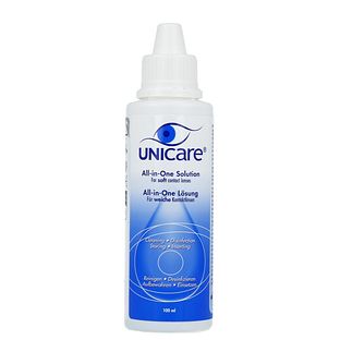 Unicare All-in-One Solution Voor Zachte Contactlenzen 100ML