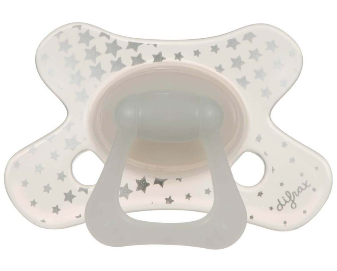 Difrax Fopspeen Dental 6+ maanden Glow In The Dark