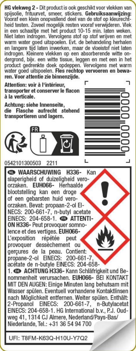Wasruimte Vlekweg 2 afbeelding van document #1, label