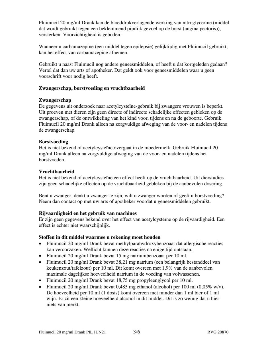 20mg (2%) Drank afbeelding van document #3, leaflet