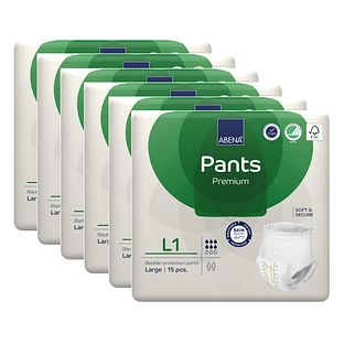 Abena Pants Premium L1 - Multiverpakking 6x15ST