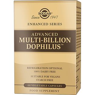 Solgar Advanced Multi-Billion Dophilus Capsules 60VCP Solgar Advanced Multi-Billion Dophilus Capsules 60VCP