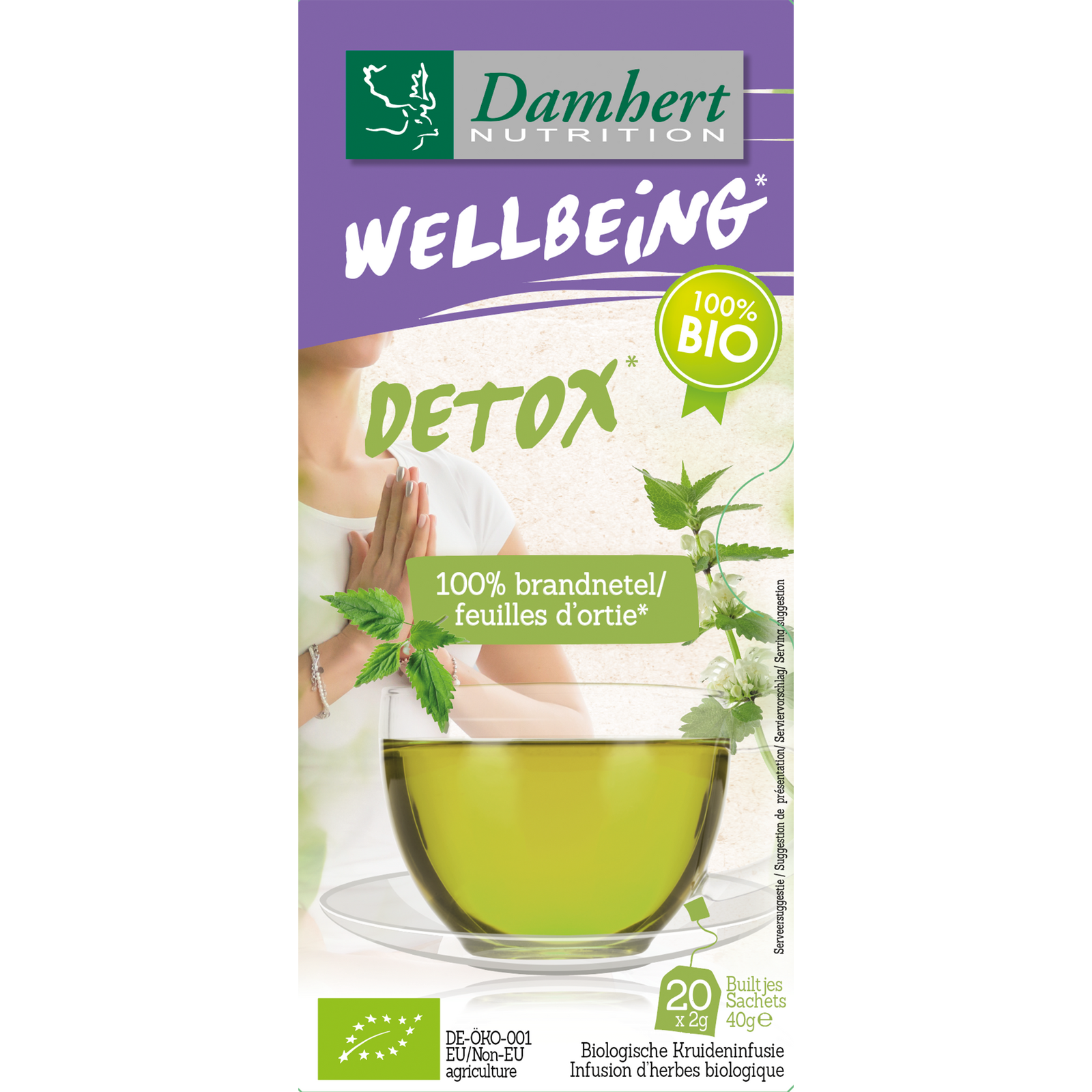 Damhert Brandnetel Detox Thee afbeelding