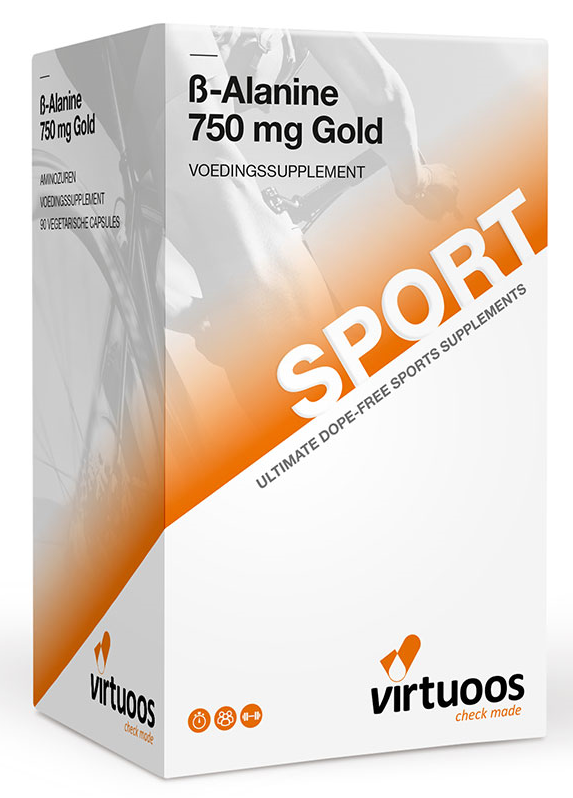 Virtuoos Beta Alanine 750mg Gold Capsules 90CP