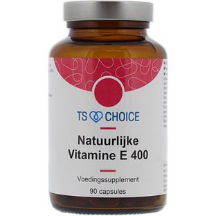 TS Choice Natuurlijke Vitamine E 400 Capsules 90CP