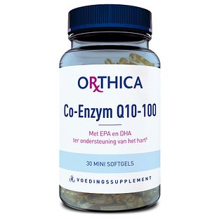 Orthica Co-Enzym Q10-100 Softgels 30SG Orthica Co-Enzym Q10-100 Softgels 30SG