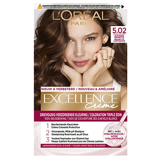 L'Oréal Paris Excellence Creme - 5.02 Boeiende Brunette 1ST