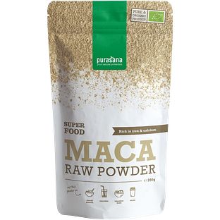 Purasana Vegan Maca Raw Powder 200GR