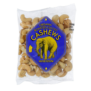 Horizon Organic Roatsed & Salted Cashews 100GR