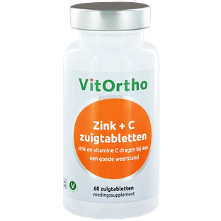 VitOrtho Zink + C Zuigtabletten 60TB