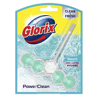Glorix PowerClean Bleach Toiletblok 1ST