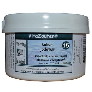 Vita Reform Van der Snoek Vitazouten Nr. 15 Kalium Jodatum 720TB