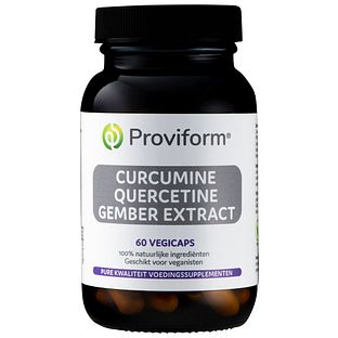 Proviform Curcumine Quercetine Gember Extract Capsules 60VCP