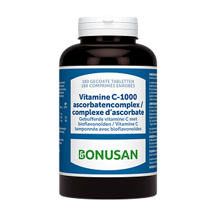Bonusan Vitamine C-1000 Ascorbatencomplex Tabletten 180TB