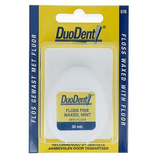 Duodent Floss Fine Waxed Mint 1ST