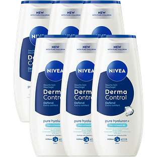Nivea Derma Control Douchegel Multiverpakking 6x250ML