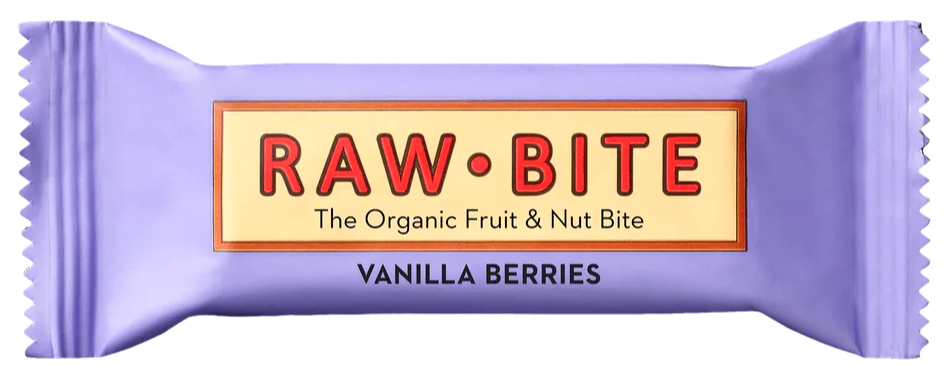 Raw Bite Reep Vanilla Berries 1ST
