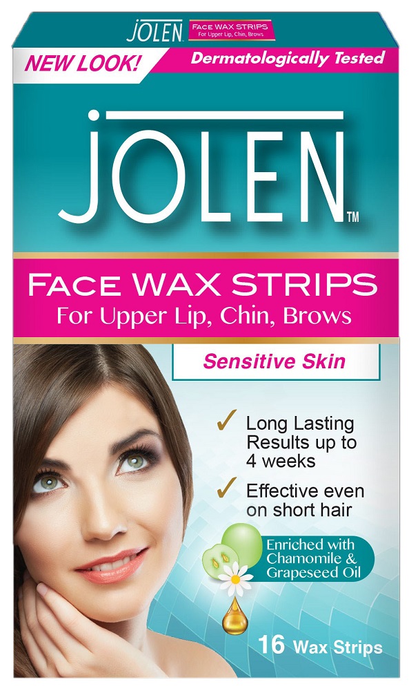 Jolen Face Wax Strips