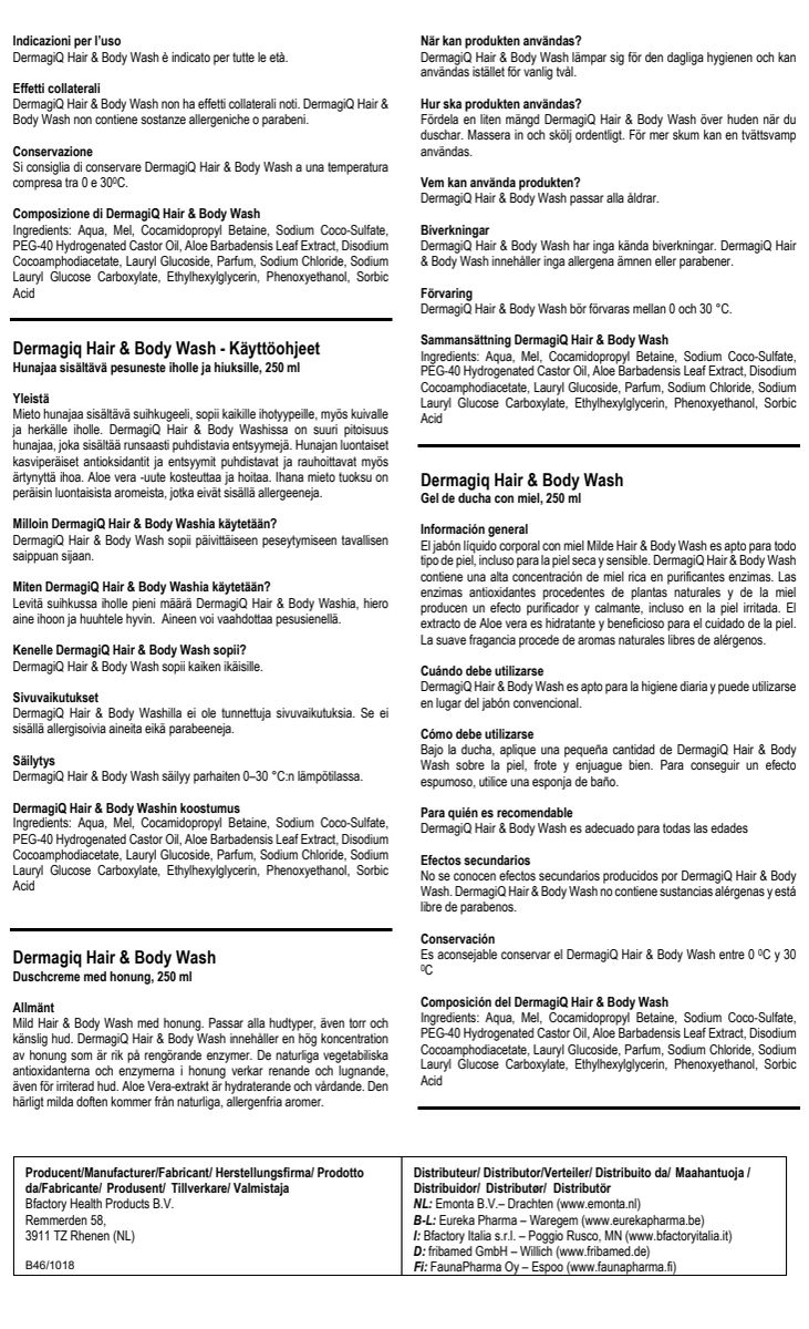 Hair & Body Wash afbeelding van document #2, info_folder