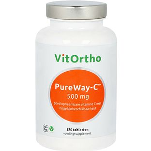 VitOrtho PureWay-C Tabletten 500mg 120TB VitOrtho PureWay-C Tabletten 500mg 120TB