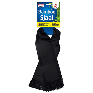 Lucovitaal Bamboe Sjaal Zwart 1ST Lucovitaal Bamboe Sjaal Zwart 1ST